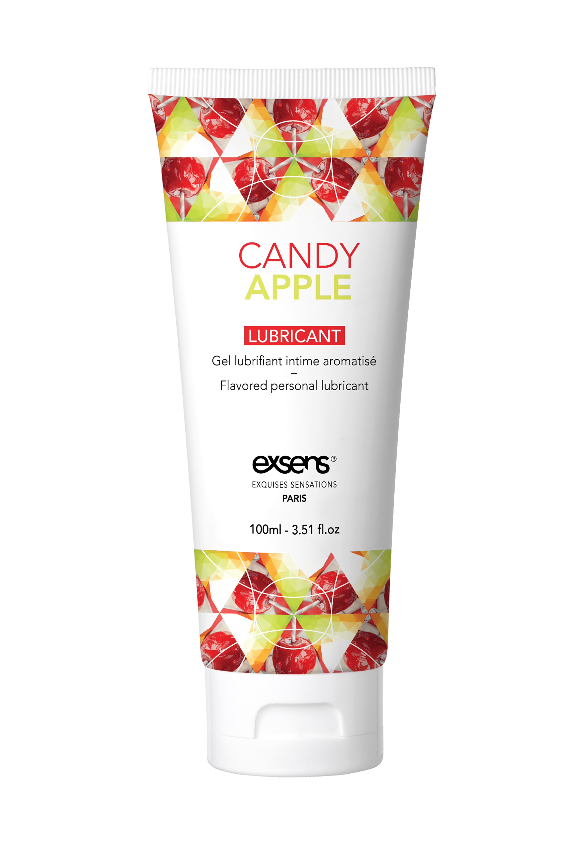 Лубрикант на водяній основі з ароматом яблука EXSENS LUBRICANT CANDY APPLE 100ML