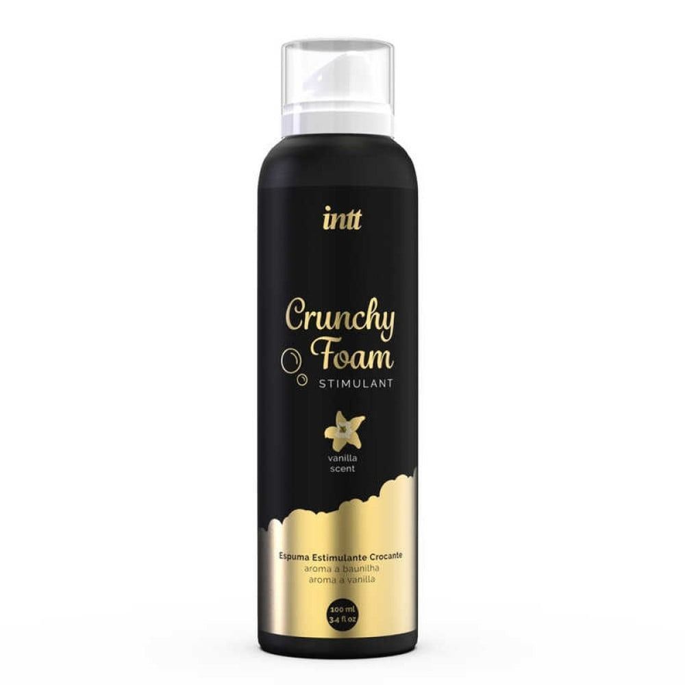 Масажна Хрустка Піна Intt Crunchy Foam Vanilla з ванільним ароматом, 150 мл