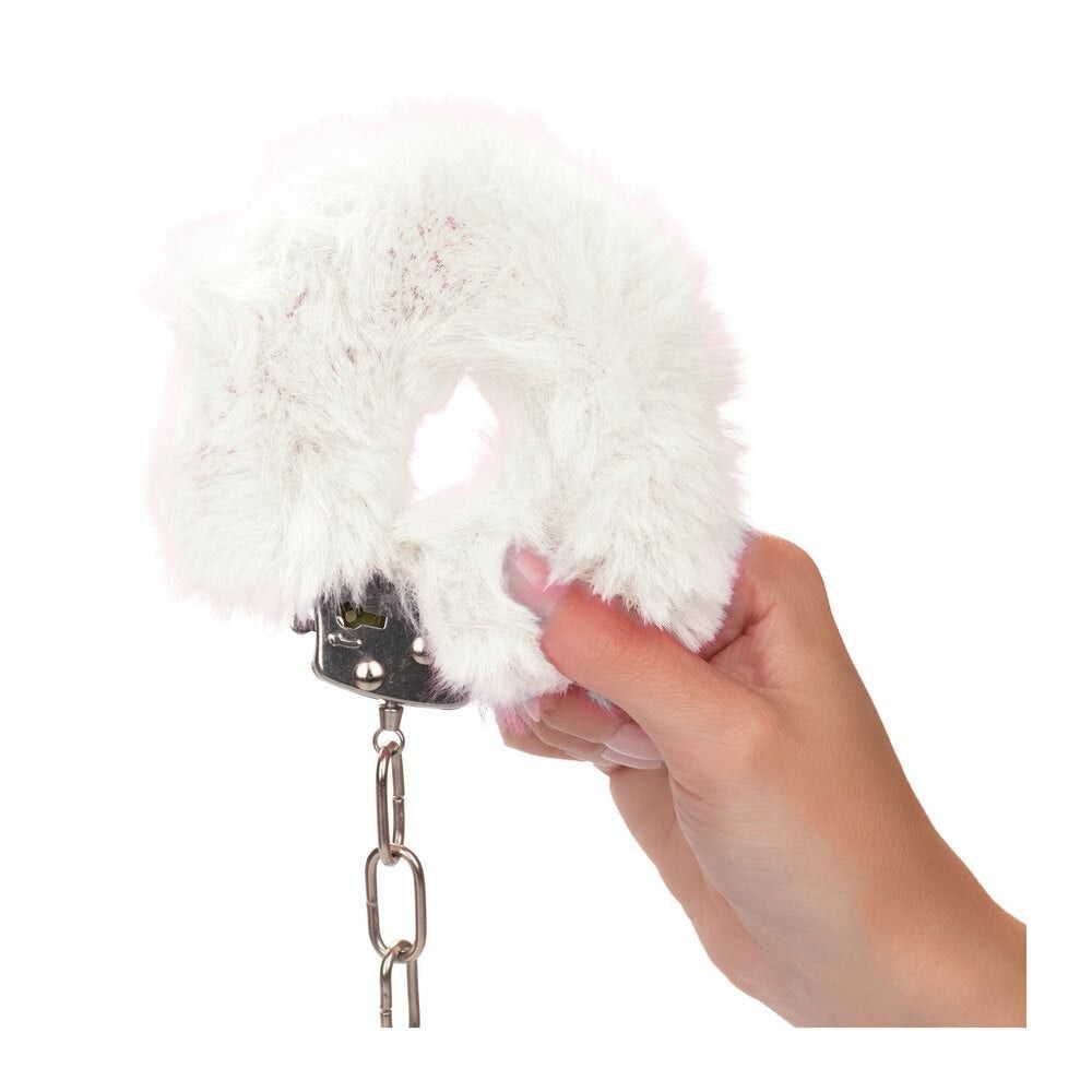 Наручники Metal Handcuff with Plush, белый