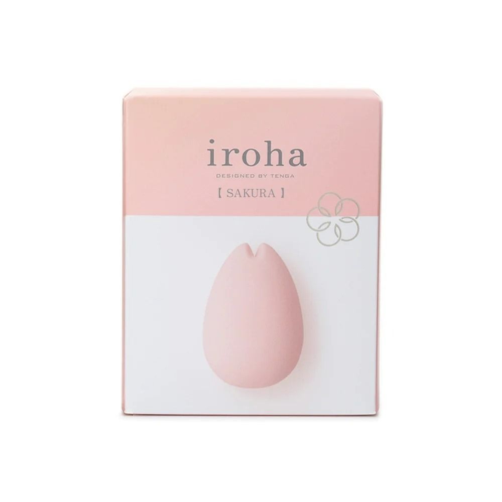 Вибратор для клитора Iroha Sakura v.2 , медицинский силикон, розовый