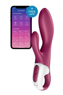 Подвійний смарт вібратор із функцією нагріву Satisfyer Heated Affair Connect App