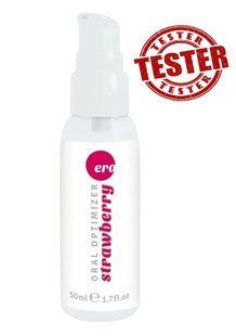 Тестер/Стимулир. оральный гель HOT Oral Optimizer Blowjob Strawberry(при покупке 10 ед,тестер за 1 г
