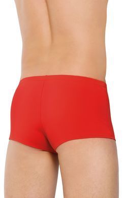 Труси-шорты с двумя декоративными молниями Soft Line Shorts 4500 красные, M