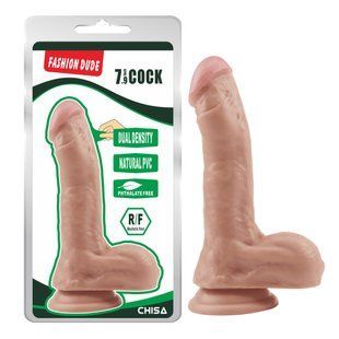 Фаллоимитатор&nbsp;Chisa Fashion&nbsp;Dude&nbsp;7.9&nbsp;Cock 20.5&nbsp;см/4.5&nbsp;см