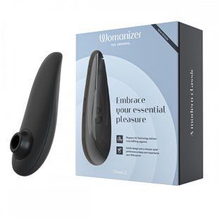 Вакуумный клиторальный стимулятор Womanizer Classic 2 Black