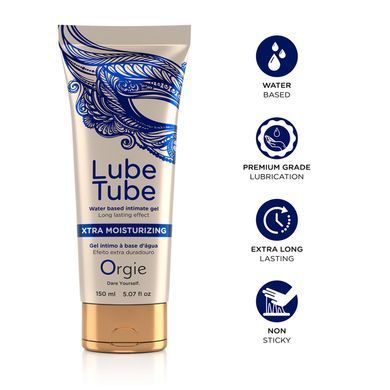 Экстра скользящая смазка на водной основе Orgie Lube Tube Xtra Moisturizing, 150 мл