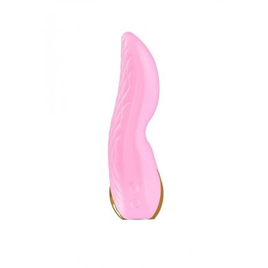Вибратор для клитора Shunga Aiko, розовый , 10.5 см х 6.5 см
