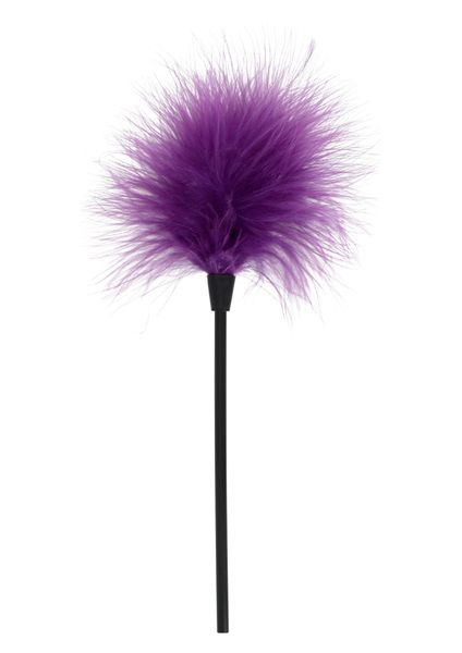 Тиклер TOY JOY на длинной ручке, фиолетовый, 22 см