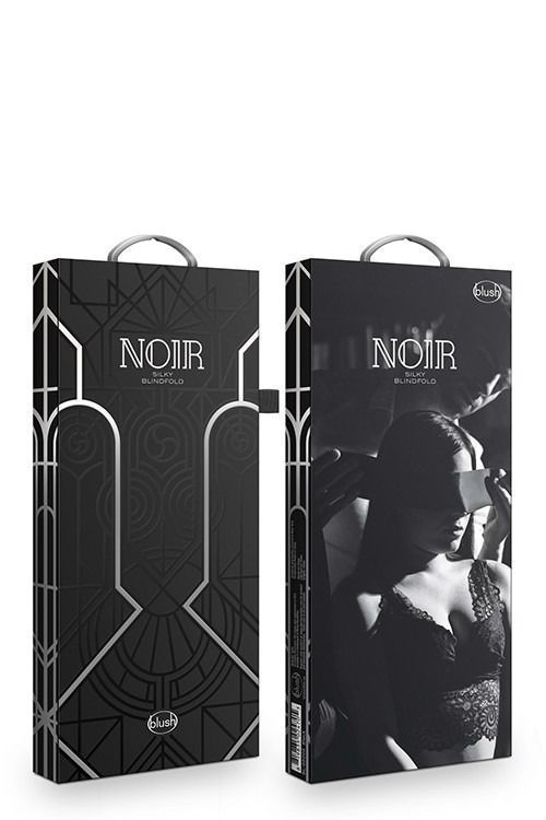 Пов'язка на очі NOIR SILKY BLINDFOLD Чорна