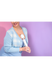 Вибратор микрофон Le Wand RECHARGEABLE MASSAGER, жемчужно-белый