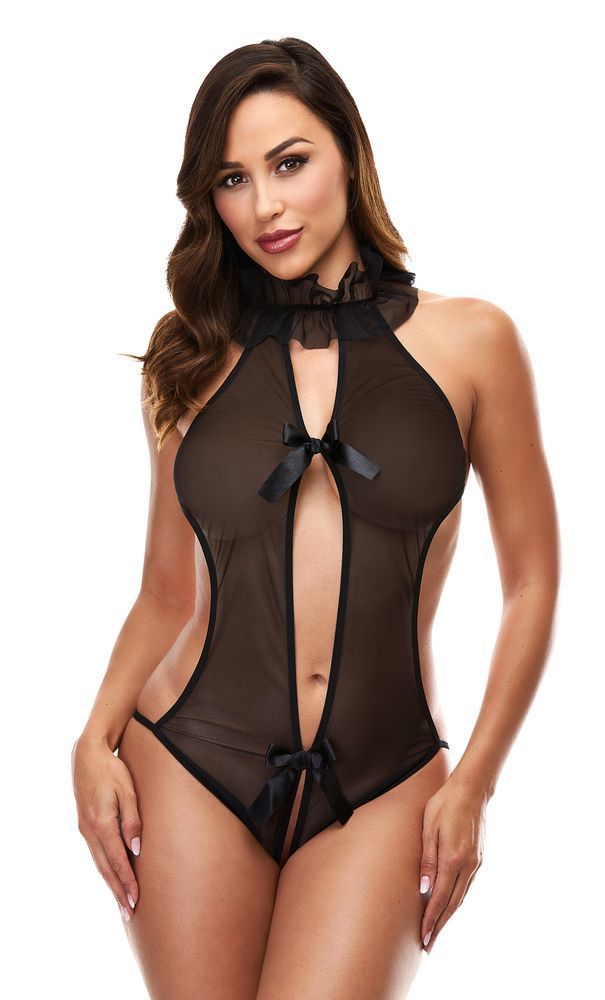 Сексуальное боди EEP V TEDDY BLACK, S/M