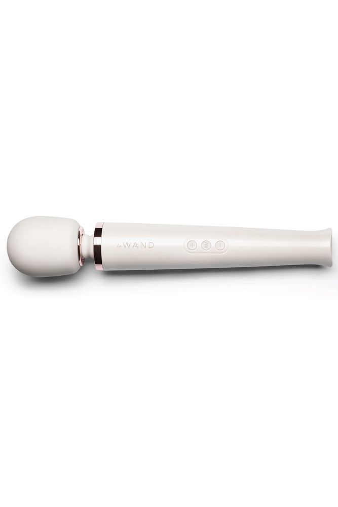 Вибратор микрофон Le Wand RECHARGEABLE MASSAGER, жемчужно-белый