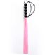 Кнут розовый, ручка из шариков FLOGGER, 45 см