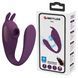 Вібратор для пар із кліторальною стимуляцією PRETTY LOVE Shey з додатком, фіолетовий