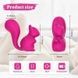 Мини-вибратор клиторальный Every Night Toys Doris в форме лисы розовый, 10 режимов вибрации