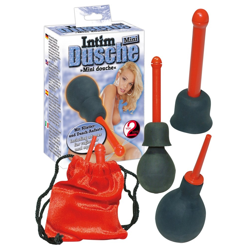 Анальний душ із трьома насадками You2Toys CN MIni Intimate Douche