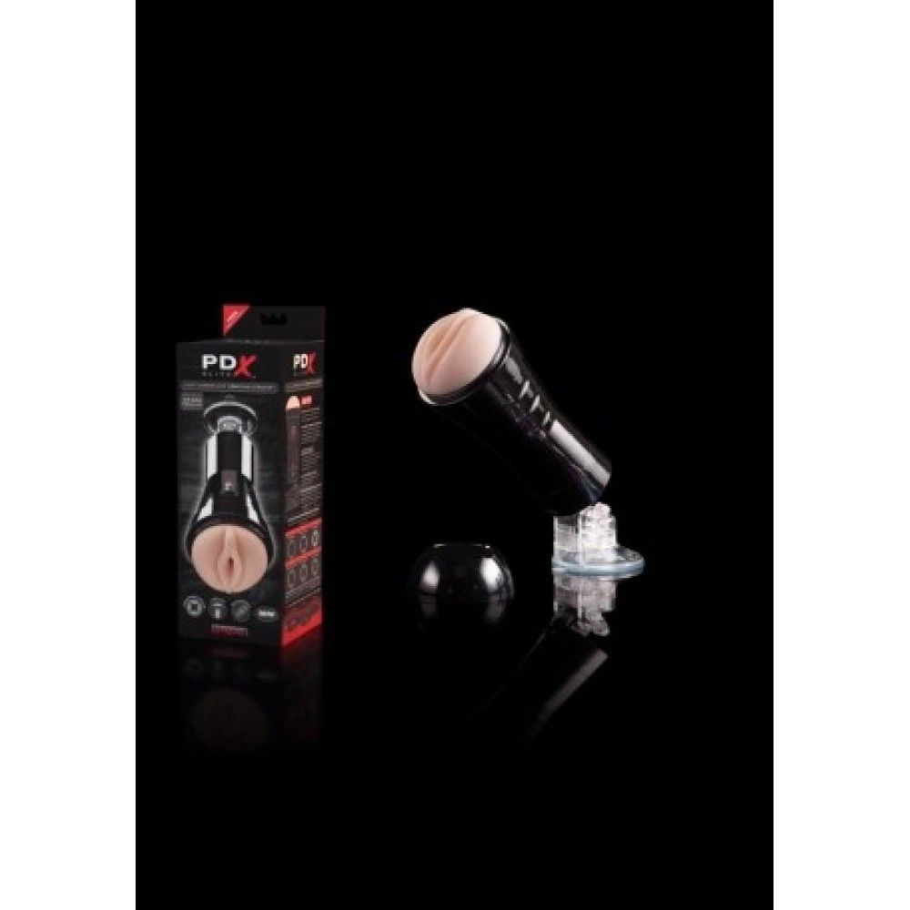 Мастурбатор с вибрацией Pipedream Extreme Elite Manhood Compressor