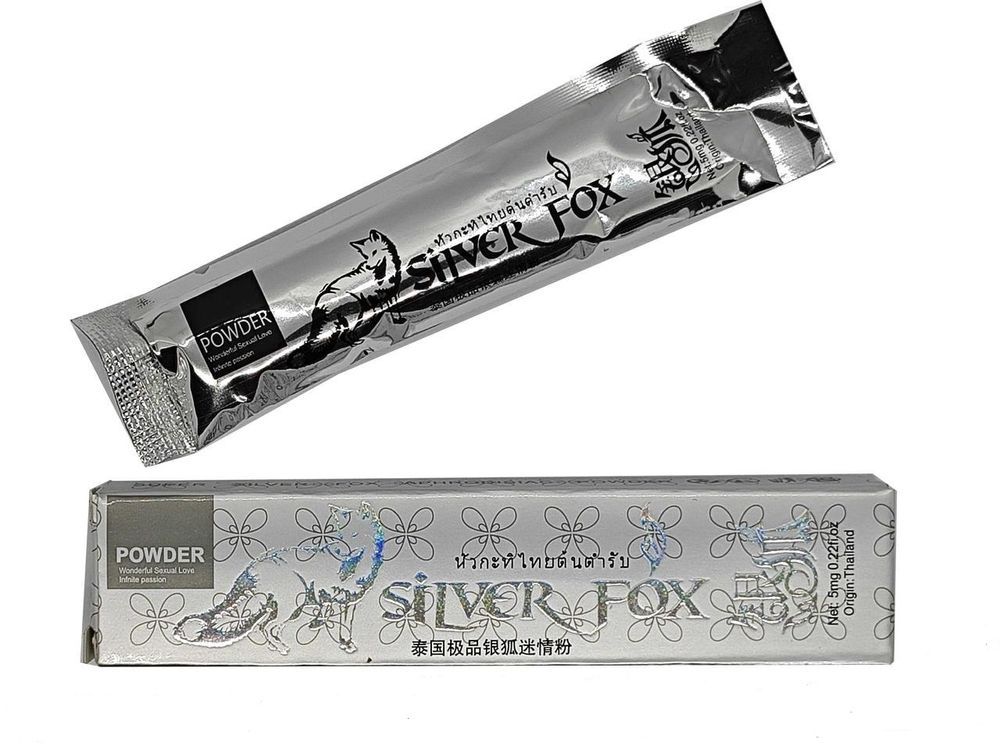 Збудливий порошок для жінок Silver Fox (ціна за 1 стик)