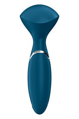 Универсальный компактный мощный массажер Satisfyer Mini Wand-er синий