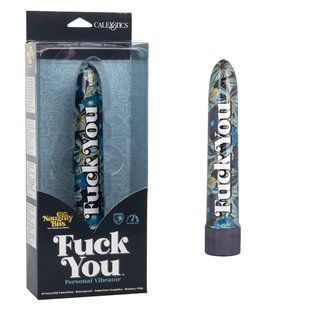 Классический вибратор CalExotics Naughty Bits: Fuck You Personal Vibrator - Free Shipping