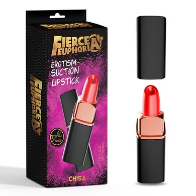 Вакуумный стимулятор клитора в форме помады Chisa Fierce Euphoria Erotism - Suction Lipstick C