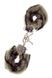 Наручники METAL HANDCUFF WITH PLUSH, ZEBRA