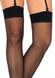 Чулки сексуальные One Size Dex Sheer Stockings от Leg Avenue, черные