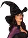 Большая шляпа ведьмы Leg Avenue Large Ruched Witch Hat O/S
