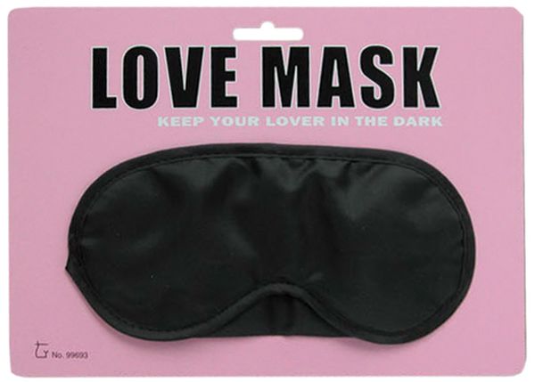 Маска на глаза Love mask, Black