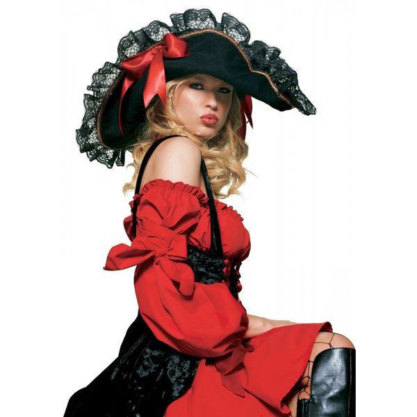 Костюм сексуальної піратки Leg Avenue Vixen Pirate Wench, 1 предмет, розмір L