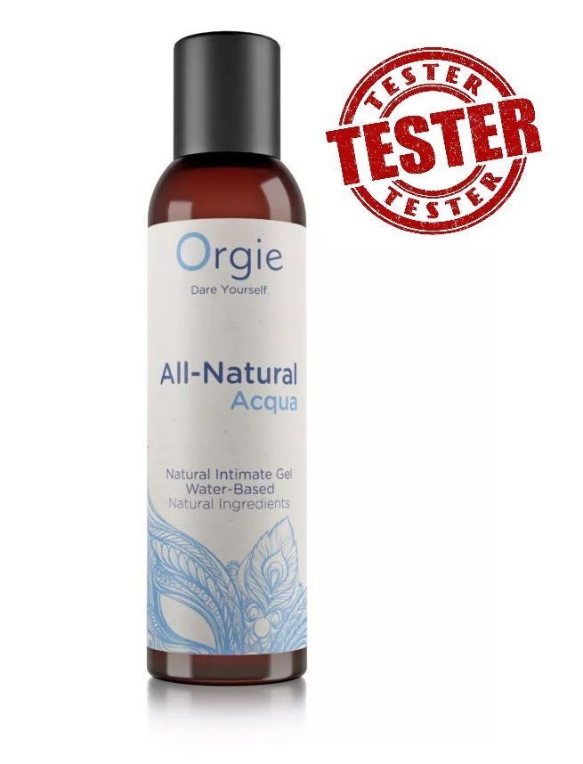 ТЕСТЕР/Лубрикант гладкий и шелковистый OrgieALL-NATURAL Acqua (при покупке 10 ед, тестер за 1 грн)