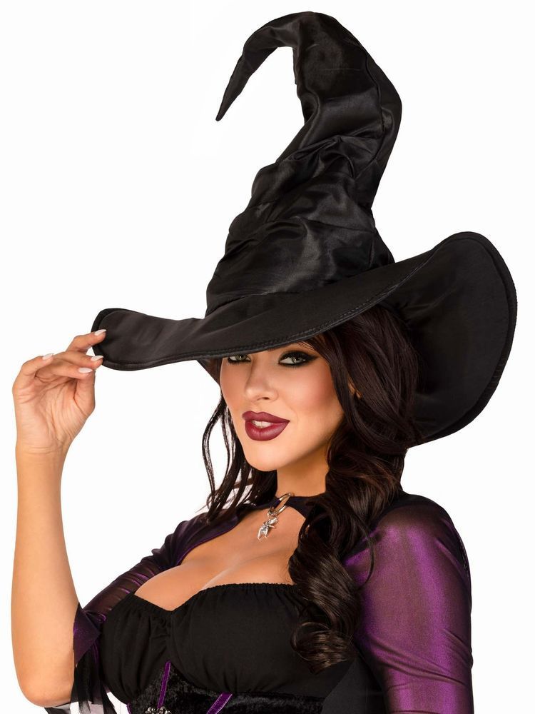 Великий капелюх відьми Leg Avenue Large Ruched Witch Hat O/S