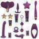 Набір секс іграшок Adventskalender 2021 LOVEBOXXX EASYTOYS, 24 предмета, Фіолетовий
