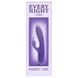 Вибратор-кролик Every Night Toys для точки G, фиолетовый