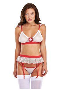 Ігровий костюм медсестри ALWAYS ON CALL NURSE 3-PC SET, S/M