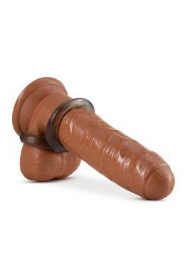 Кільце ерекційне Blush Stay Hard подвійне, прозоре, 7 см
