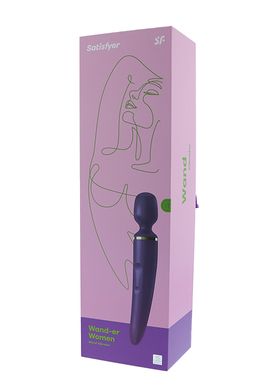 T360098 вібратор мікрофон SATISFYER WAND-ER WOMEN PURPLE, Фіолетовий