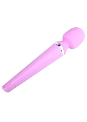 Вибро-Микрофон Massager Genius USB Рожевий 10 Function