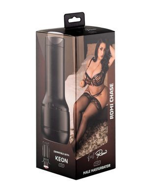 Мастурбатор вагина в колбе Kiiroo Feel Romi Chase реалистичный