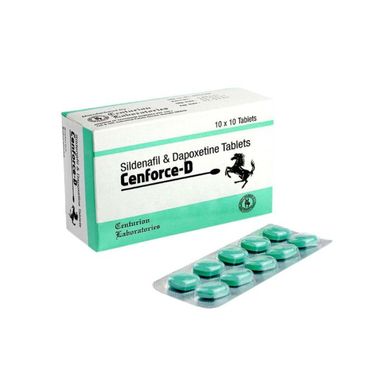 CENFORCE D (Віагра + Дапоксетин) (ціна за пластину 10 таблеток)