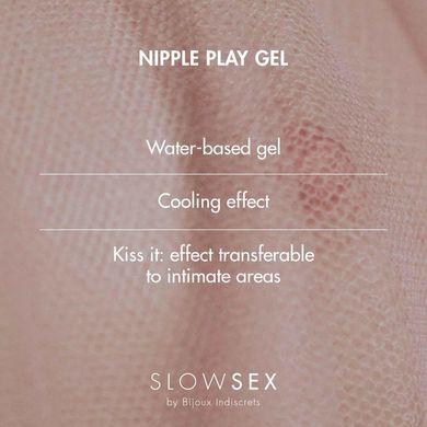Гель для стимуляции сосков NIPPLE PLAY Slow Sex by Bijoux Indiscrets