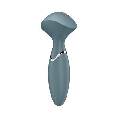 Универсальный компактный мощный массажер Satisfyer Mini Wand-er серый