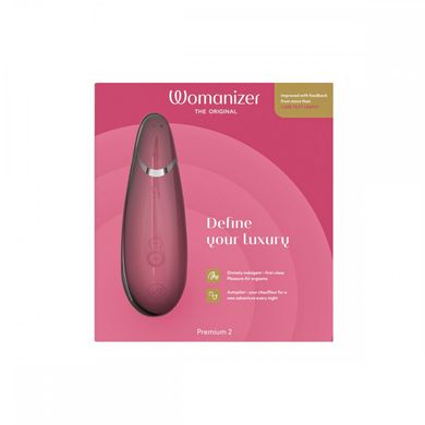 Вакуумный клиторальный стимулятор Womanizer Premium 2 Respberry