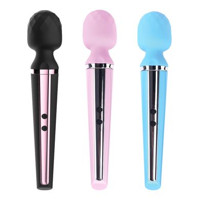 Вибро-Микрофон Massager Genius USB Рожевий 10 Function