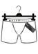 Мужские трусы MaleBasics Microfiber Brief из микрофибры, черные, S