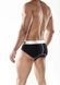 Мужские трусы MaleBasics Microfiber Brief из микрофибры, черные, S