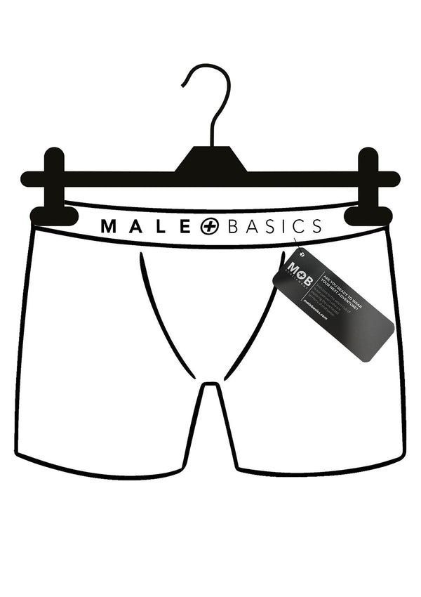 Мужские трусы MaleBasics Microfiber Brief из микрофибры, черные, S