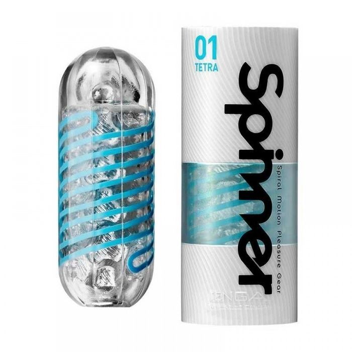 Mастурбатор&nbsp;спиральный&nbsp;01&nbsp;Tenga&nbsp;Spinner&nbsp;Masturbator&nbsp;Tetra&nbsp;13х4.5&nbsp;см