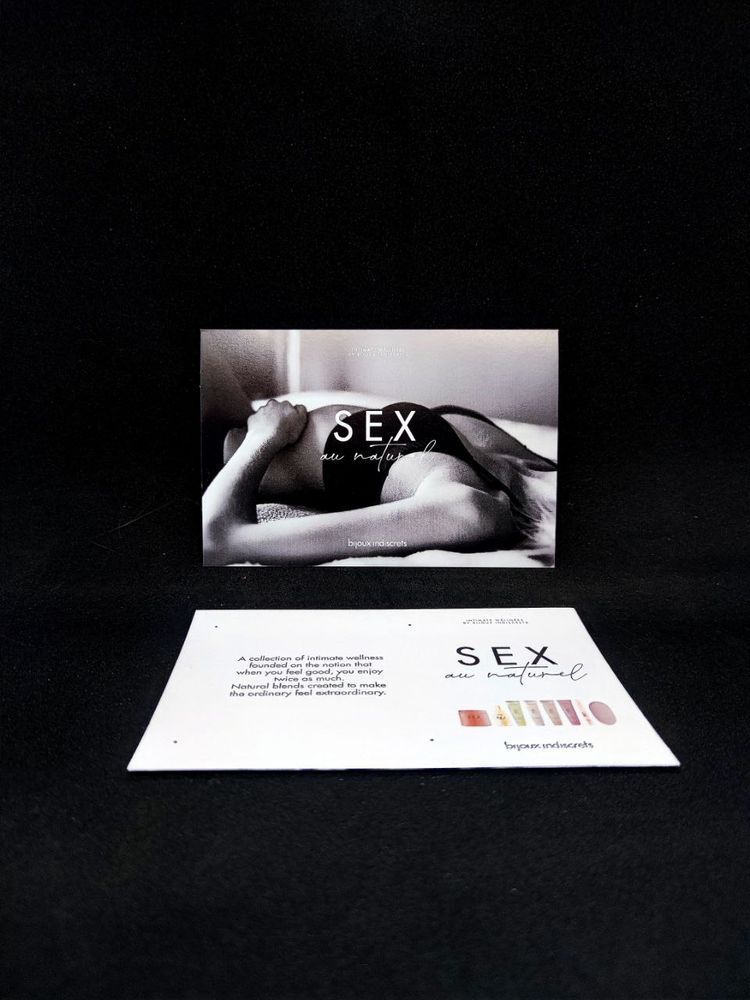Листівки-мерч &laquo;Секс на природі&raquo; (ч/б) Bijoux indiscrets Sex au Naturel Postcards (B/N)