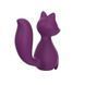 Мини-вибратор клиторальный Every Night Toys Doris в форме лисы фиолетовый, 10 режимов вибрации